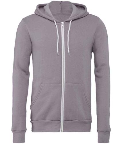 Canvas Unisex Full Zip Hoodie - STM - M